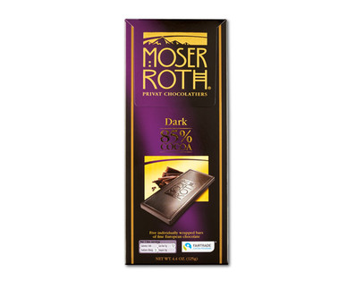 Moser Roth Premium Dark Chocolate, 85 Percent Cocoa