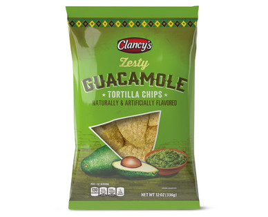 Clancy's Zesty Guacamole Tortilla Chips