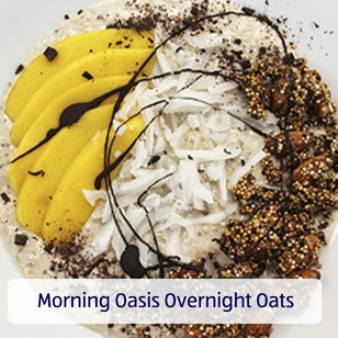 Morning Oasis Overnight Oats. View recipe.