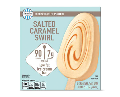 Sundae Shoppe Salted Caramel Swirl Protein Ice Cream Bars