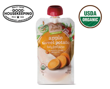 Little Journey Apple Sweet Potato Baby Food Puree