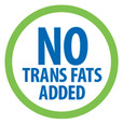 No Trans Fats Added logo