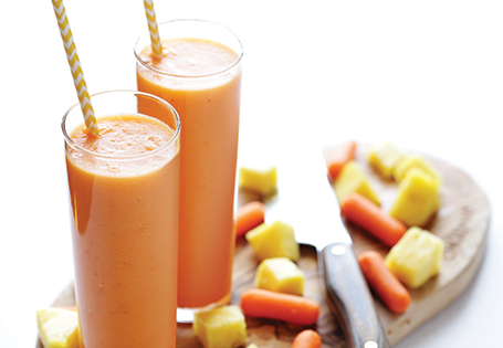 Carrot Pineapple Smoothie