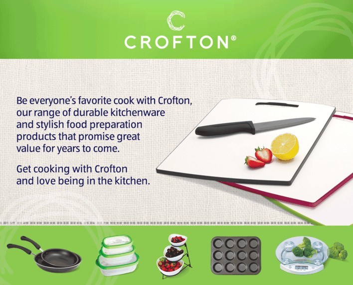 Crofton Kitchenware and Food Prep Products