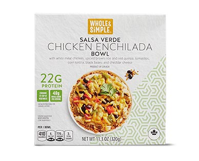 Whole &amp; Simple Chicken Enchilada Bowl View 1