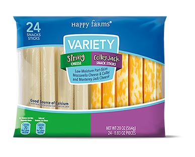 Happy Farms String Cheese/Snack Stick Variety Pack View 1