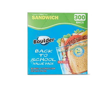 Boulder Back to School Sandwich Bags View 1